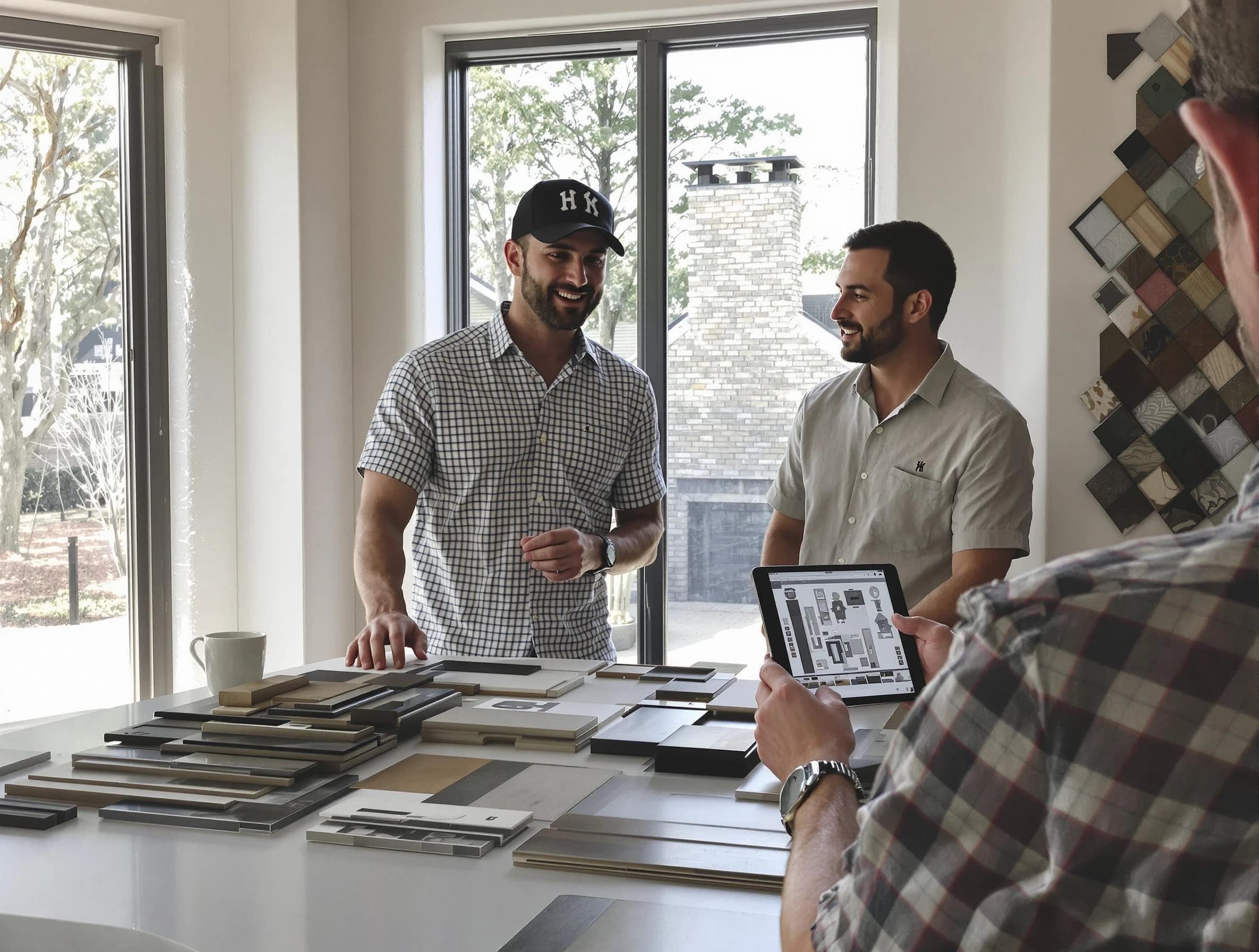 Newark Chimney Sweep remodeling a chimney and fireplace in Newark, NJ