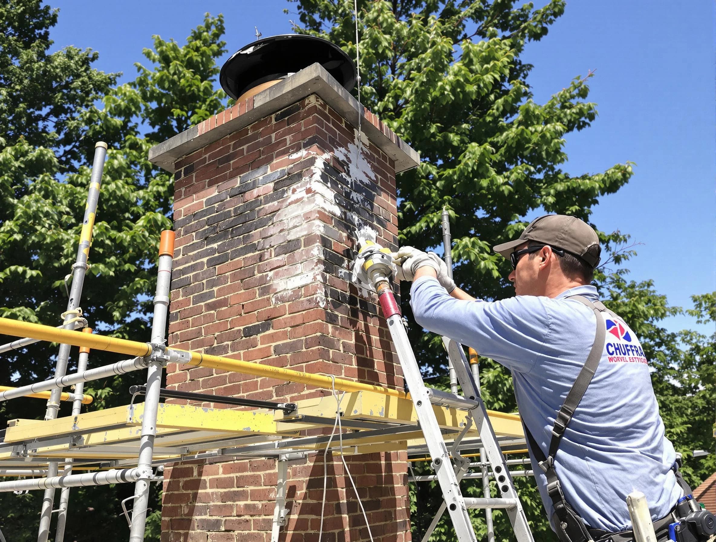 Structural chimney repair by Newark Chimney Sweep in Newark, NJ